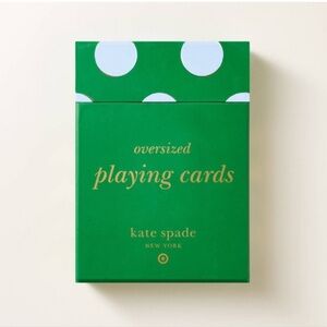 Kate Spade x Target oversized playing cards